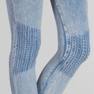 Vintage Ice Blue Leggings